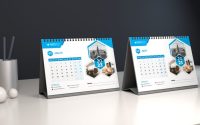 Desain kalender meja rumah sakit