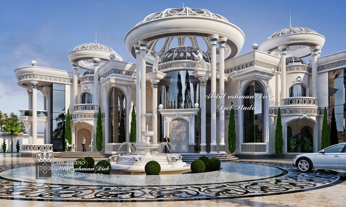 Desain istana untuk rumah