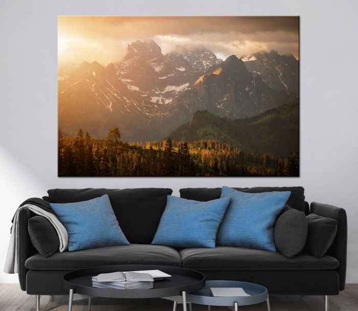 Room living wall paintings canvas painting decor prints aliexpress picture